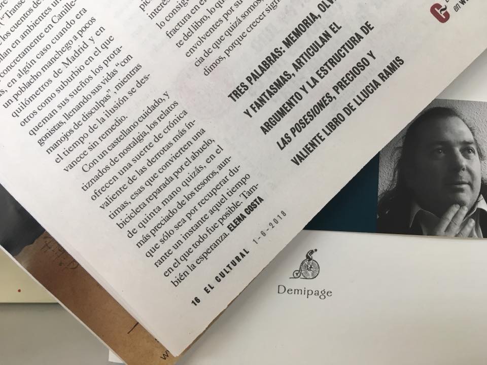 DemipageEdit's tweet photo. Hoy sale la reseña de LAS DEMÁS MUERTES, de Pepo Paz, en El Cultural.
Contentos con la reseña y contentos con el libro.
#Topventa de nuestra feria del libro. https://t.co/56Gogob8pO