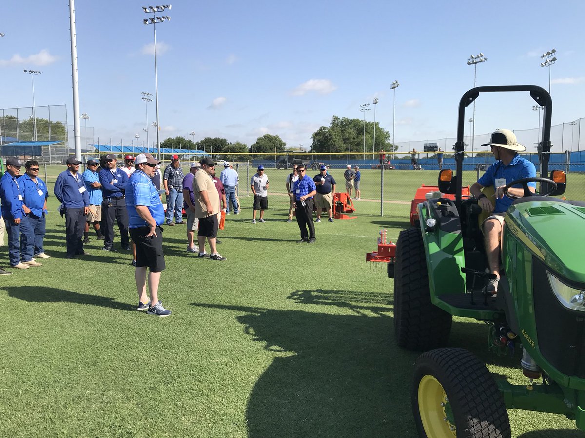 Great turn out for STMA field day in Farmers Branch. Thanks to all our vendors Wiedenmann/Turfco/Smithco/Ventrac. <a href="/TonyBevolo/">Tony Bevolo, CTEM</a> and I thank everyone for attending.