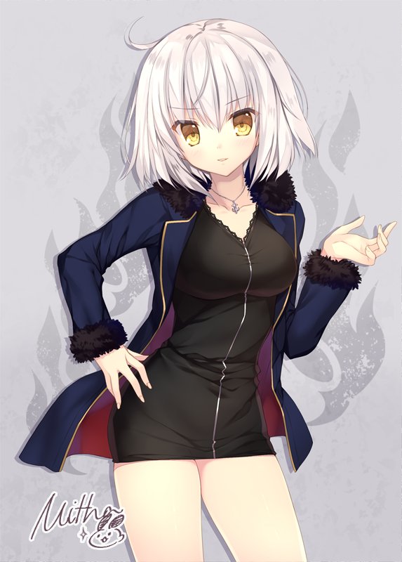 ジャンヌ・オルタ ,邪竜の魔女ver新宿1999 「新宿邪ンヌさん塗ったよーー!🔥
#FGO 」|Mitha💙のイラスト