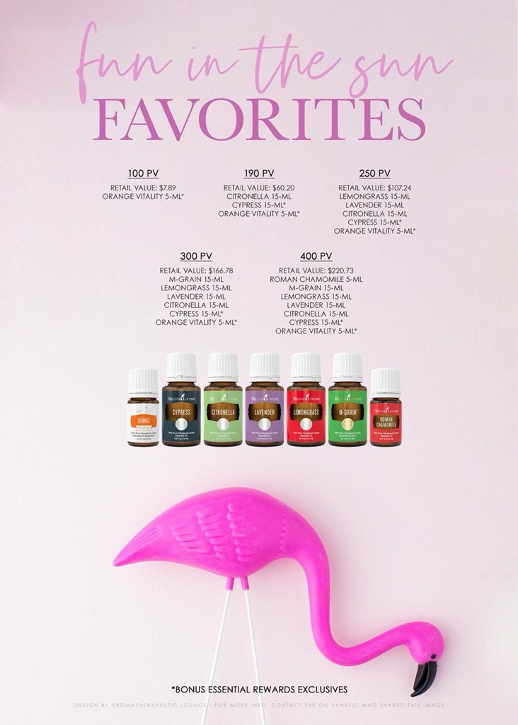 christy_barkley's tweet image. Summer is by far my FAVORITE time of the year. These promos from @younglivingeo are even more reason to love it! #plantbased #skinsupport #circulationsupport #sinussupport #youngliving #toxinfree #therapeuticgrade