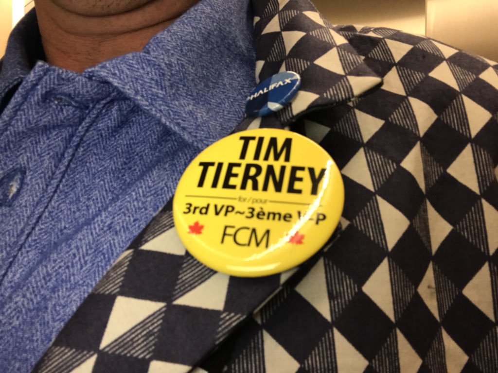 MattWhitman2020's tweet photo. Letโs go @TimTierney #TimTierney #Halifax #FCM2018CA https://t.co/kkanftqRU9