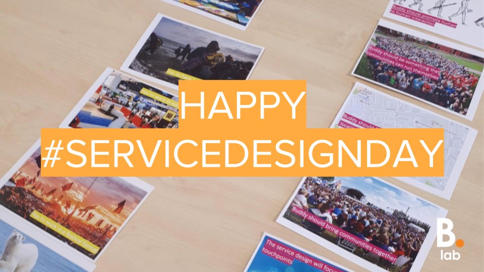 Happy #ServiceDesignDay everyone! Looking forward to some #SDN_UKChat at 6pm today!