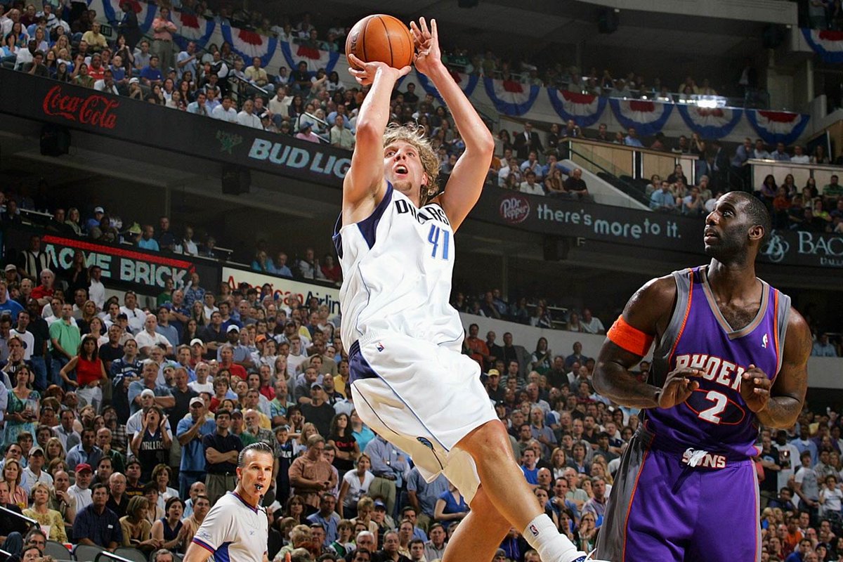 巔峰時期的Nowitzki 5年4次入選一陣,沒進的那一年是輸給了誰?-黑特籃球-NBA新聞影音圖片分享社區