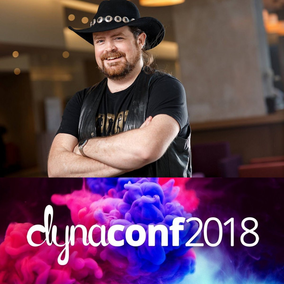 Dynabyte's tweet image. DynaConf2018 har startat - vår egen halvdagskonferens av &amp;amp; för Dynabyte! 
Just nu pratar vår Keynote speaker @dylanbeattie om The Secret to Happy Code :)

#dynaconf2018
