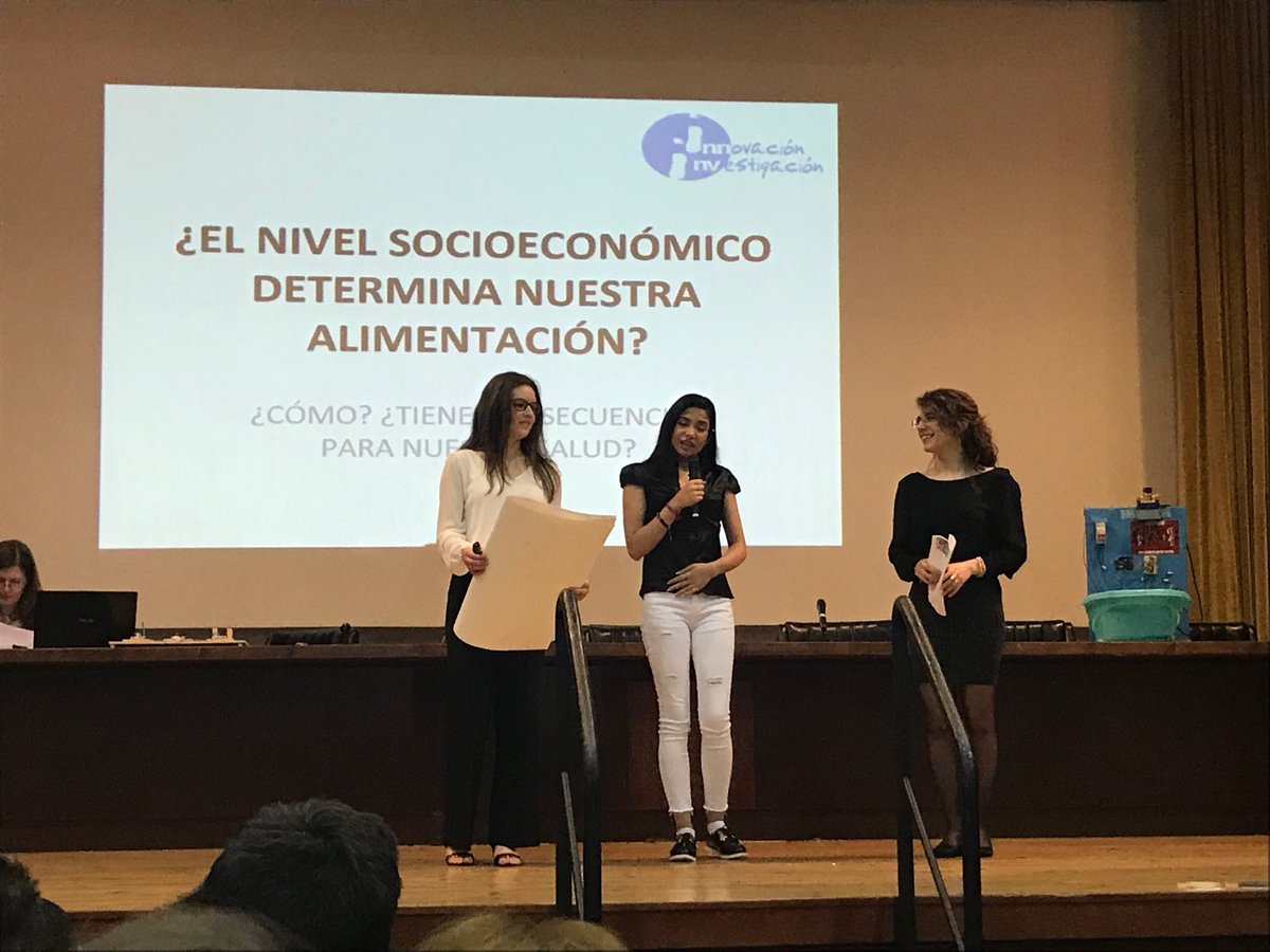 Yael, Andreea y Medelina @ieslamerced presentan su proyecto #piiecyl2018