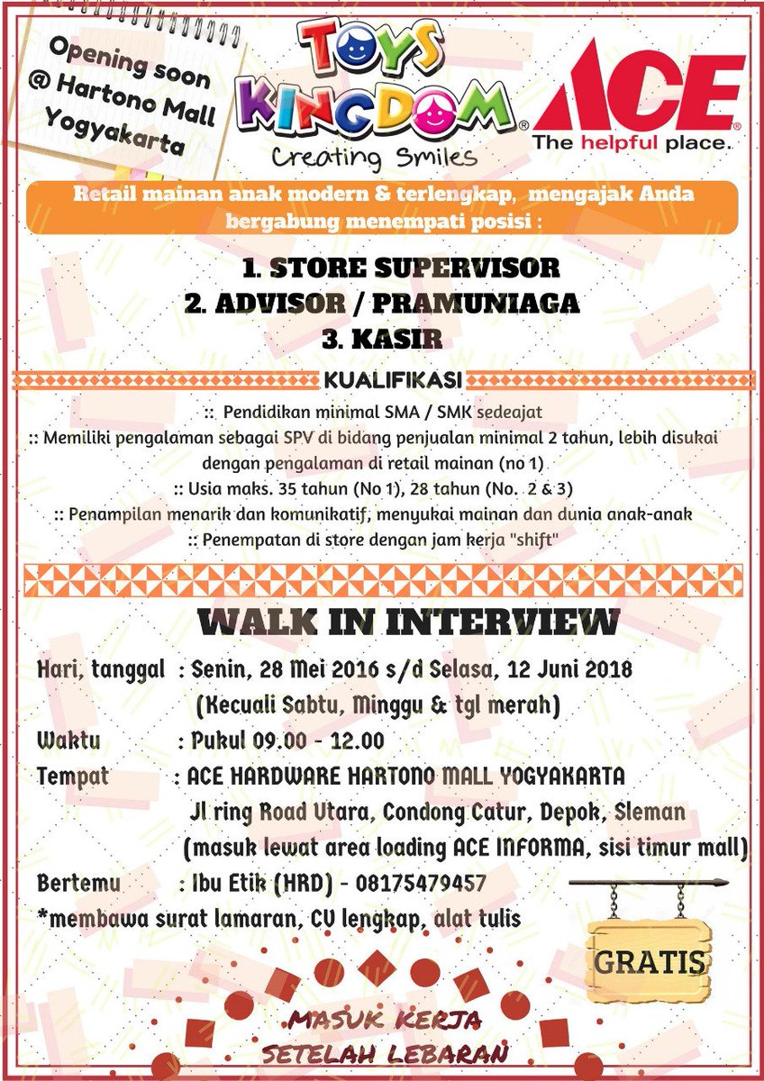 Bursa Kerja Smk No Twitter Informasi Lowongan Kerja Smk Walk In Interview Langsung Datang Ke Tempat Kerja Bawa Lamaran Lengkap Langsung Interview Dan Bakal Langsung Tahu Akan Lanjut Seleksi