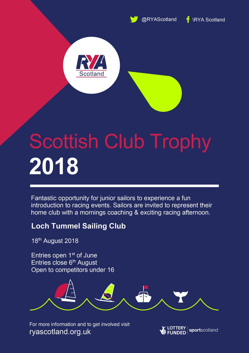 RYAScotland's tweet photo. Entries now open for the Scottish Club Trophy @lochtummelsc https://t.co/MYQwVBbInh #RYASscottishclubtrophy
@LargsSailing @PrestwickSC @DalgetyBaySC @yachtinglife @yandyfeed https://t.co/KSlpzBkORx