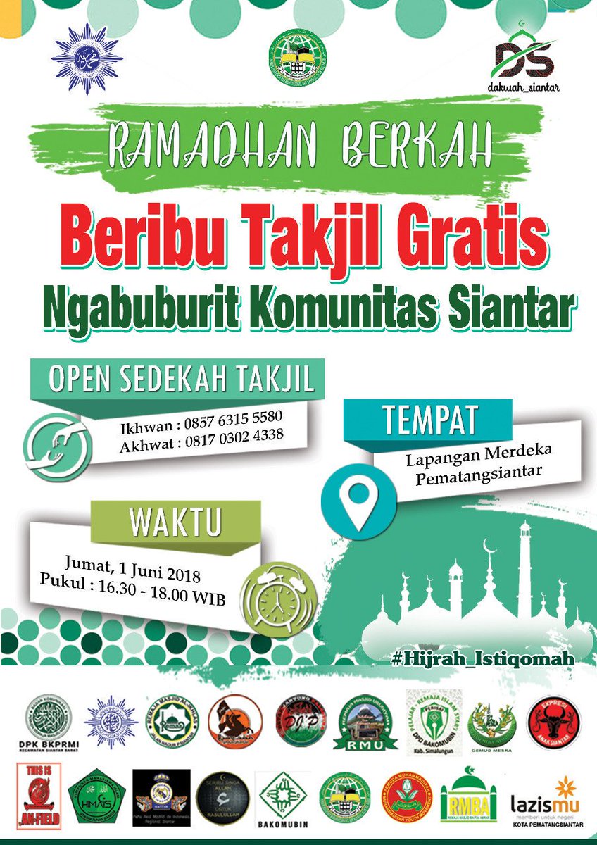 PRMI_Siantar's tweet photo. Ramadhan Berkah kegiatan sore tadi bersama Komunitas Siantar https://t.co/H9Gy8VwyjA