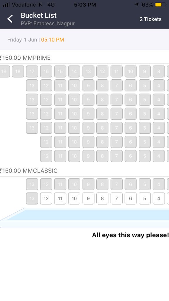 @MadhuriEmpress @MadhuriDixit @tejasdeoskar @BucketListFilm @MediaBuzz_PR @DharmaMovies @Darkhorsecine @MilindPhatak @sumrag @KartikeeYadav1 @karanjohar @ashoksubhedar @bluemustangcs @DARPictures Nagpur too performing exceptionally well,all packed for weekend