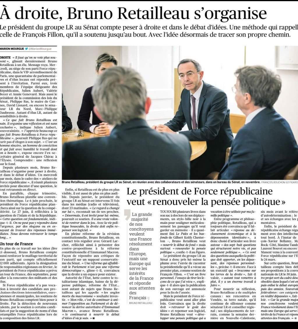 Fillon2017_62's tweet photo. La bataille des idées toujours au coeur de @ForceRep_fr !
Avec un livre de @BrunoRetailleau apportant des réponses aux préoccupations  quotidiennes des français attendu d'ici à la fin de l'année. #ForceRepublicaine https://t.co/udpiQQdLsy
