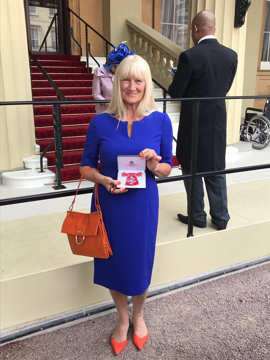 CefnHengoed's tweet photo. Congratulations Mrs Hollister on receiving your MBE🌟 https://t.co/9f2TK5HART