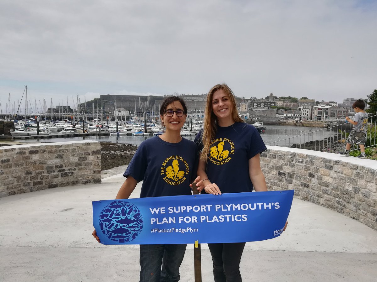 We're with the <a href="/PlymBlueSound/">Blue Sound Project</a> <a href="/thembauk/">MBA - Marine Biological Association</a> Beach Rangers at Teats Hill. Celebrating the new open OAT and play improvements AND the launch of the Plan for Plastics festival with <a href="/NaturePlymouth/">Nature Plymouth</a> . <a href="/plymouthcc/">Plymouth City Council</a>  #PlasticsPledgePlym