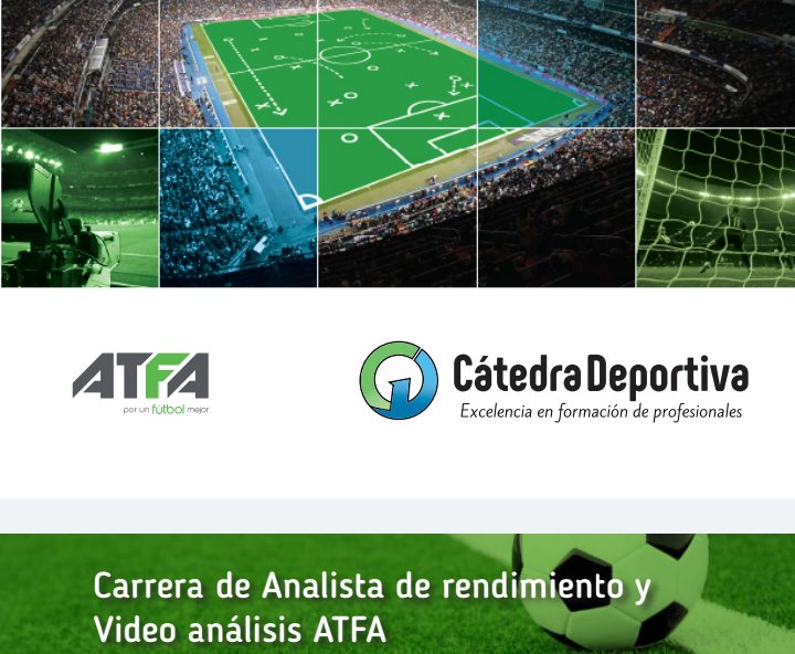 CateDeportiva's tweet photo. Se viene la 6ta Jornada en la CARRERA DE ANALISTA DE RENDIMIENTO Y VIDEO ANÁLISIS ATFA.

Titulo Oficial ATFA
En esta oportunidad:

Principios Tácticos Defensivos 
Principios Tácticos Ofensivos

Observación, Identificación, Análisis, Interpretación, Planificación,Entrenamiento https://t.co/rAWACSYQpg