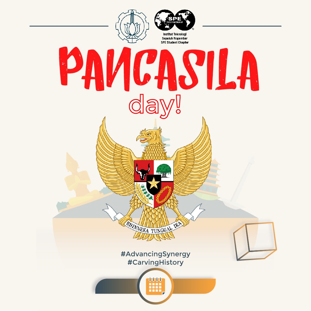 SPEITSSC's tweet photo. [PANCASILA DAY 2018]

This day 73 years ago marked the day foundational philosophical theory of the Indonesian state called Pancasila was born. And today should be a momentum for all fellow Indonesian to remember and apply its value. https://t.co/4xueCMIeBc