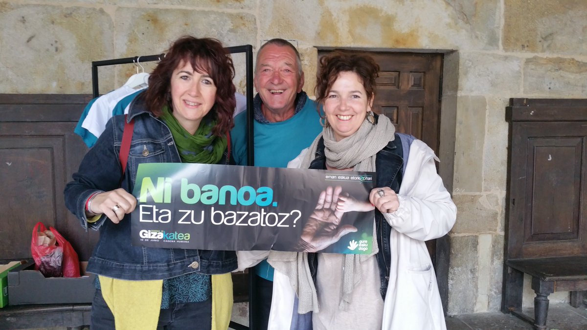 Gu bagoiez #gizakatea2018​ra, zu bazatoz? #erabakitzekoeskubidea #GED18 @GureEskuDago #emaneskuaetorkizunari