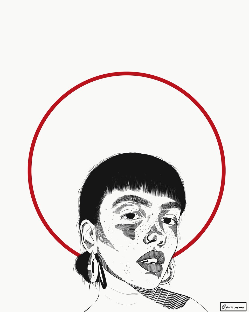 Finally have time to create the art I enjoy and I’m now taking commissions for portraits in this line art style !.

Check my Instagram > instagram.com/paris_miami/ for more art &amp; commission info 

References 👇🏽
👤 @probablyannarubin 
👤@darth_bador