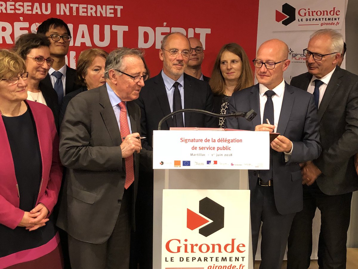 vincebouyer's tweet photo. Nous sommes très heureux de célébrer aujourd’hui aux côtés du Département de la @Gironde l’amélioration de la connectivité #Internet pour les entreprises et habitants Girondins #Orange #THD33 https://t.co/R06dEMexCP