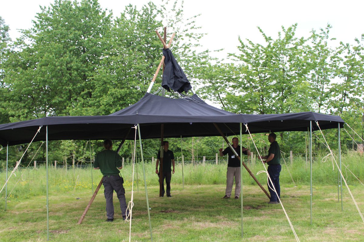 Ufton_Court's tweet image. Lots of exciting things happening on site today – our teaching team are putting up the new tent which will act as another learning space. Fingers crossed the rain holds out while they get it all set up!

#uftonadventure #teachingspaces #charity #childrenscharity