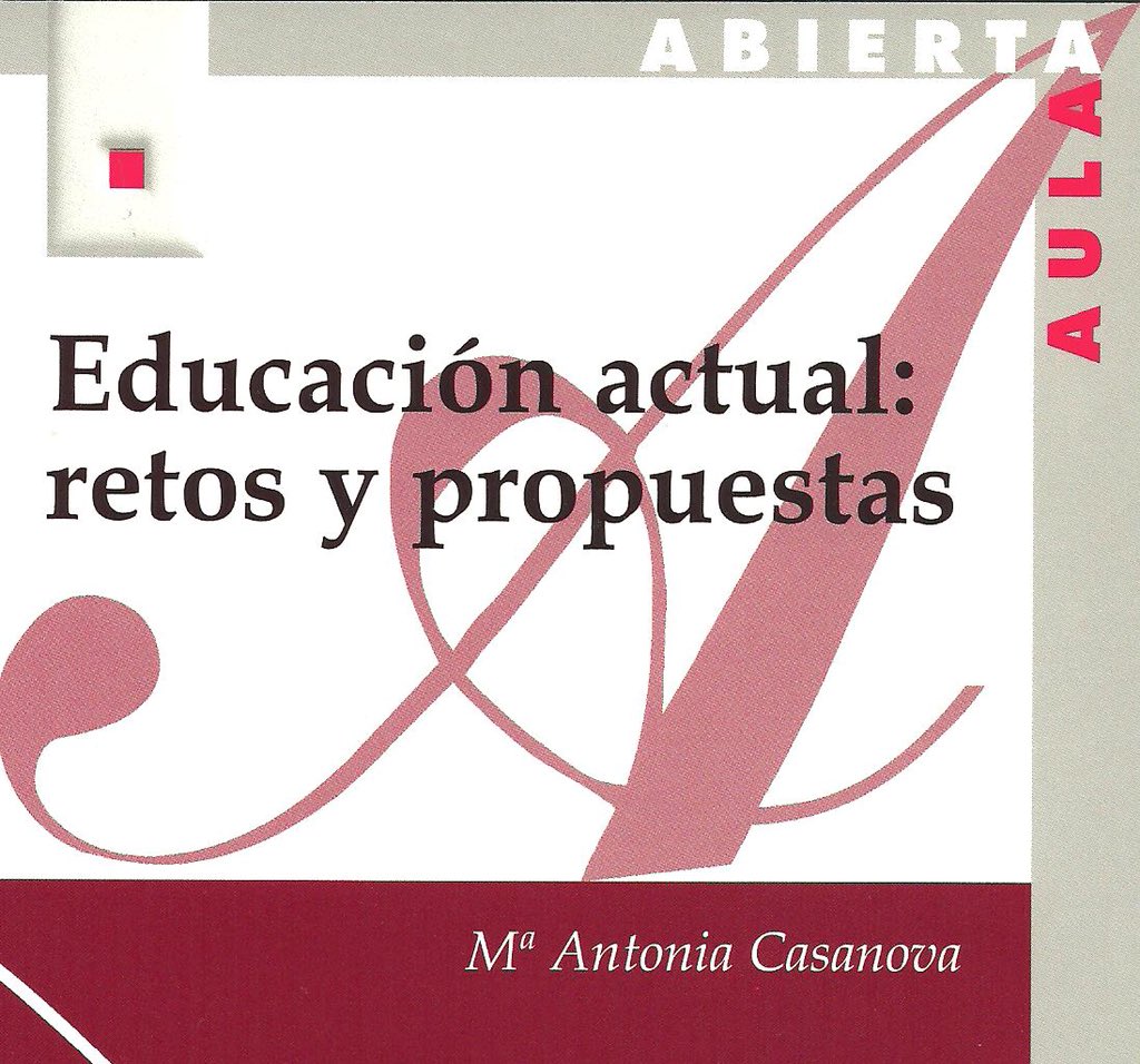 Macasanova2017's tweet photo. Mi nuevo libro sobre la actualidad de la educación: Educación actual: retos y propuestas. https://t.co/HggHLtUpkN