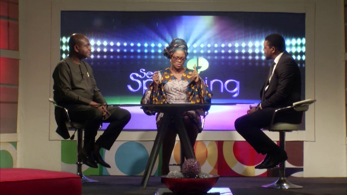 seriouslyspking's tweet image. The conversation on party politics and why just two out of over 100 registered political parties are ‘ known’ in Nigeria is getting more interesting on #SeriouslySpeaking @AdamuGarba and @Kingsley_moghalu are still with us. Tune to @channelstv