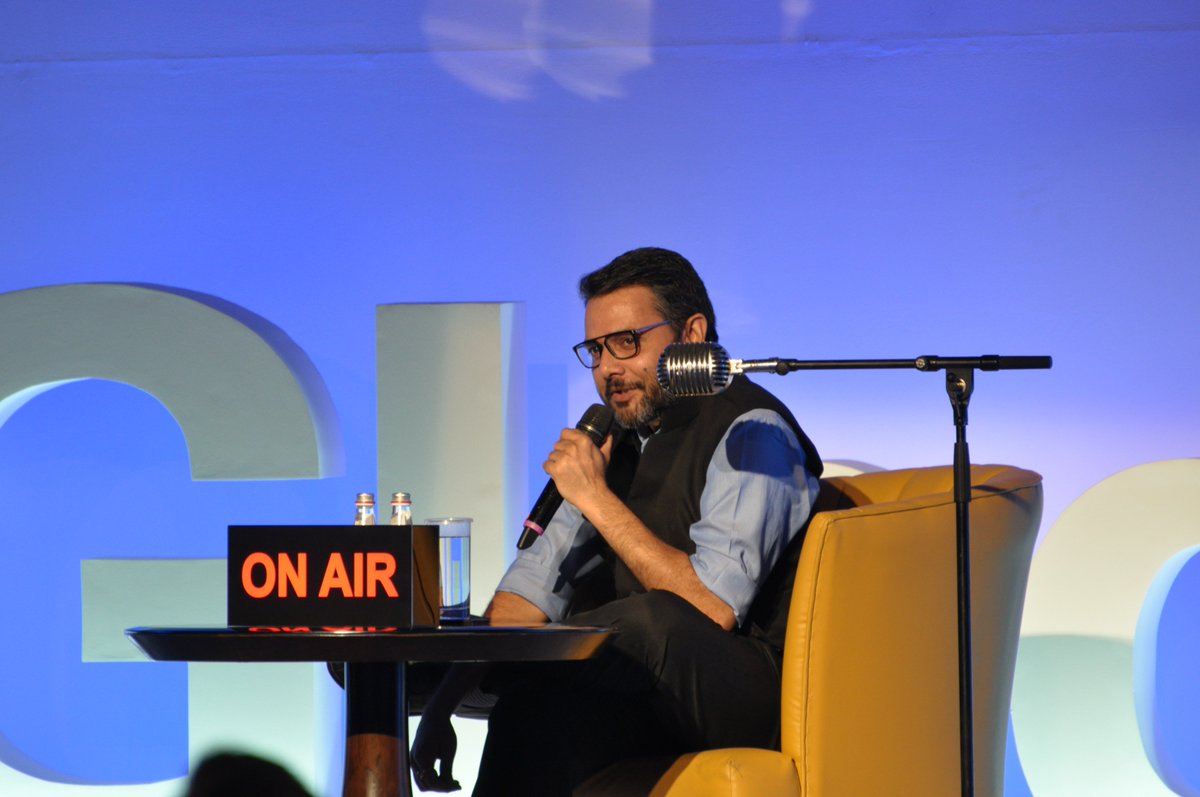 KPMGIndia's tweet photo. .@NeeleshMisra: To be a good #storyteller be original, don't just give information but give an experience to the listener. Be visual! And to #collaborate effectively with colleagues you need to be humble.
#KPMGIndia25
Celebrating #25years of making a difference. https://t.co/73Nkukawbs