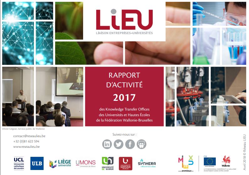 ReseauLieu's tweet photo. 15 nouvelles #spinoffs, 161 #techtransfer, 179 #Déclarationsdinvention... : découvrez les résultats 2017 des 6 KTO membres du @ReseauLIEU @InterfaceULiege @UMONS @ULB @UNamur @SynHERA_reseau @UCL_ADRE https://t.co/9mBqpebw7O https://t.co/owhBvMtmAj