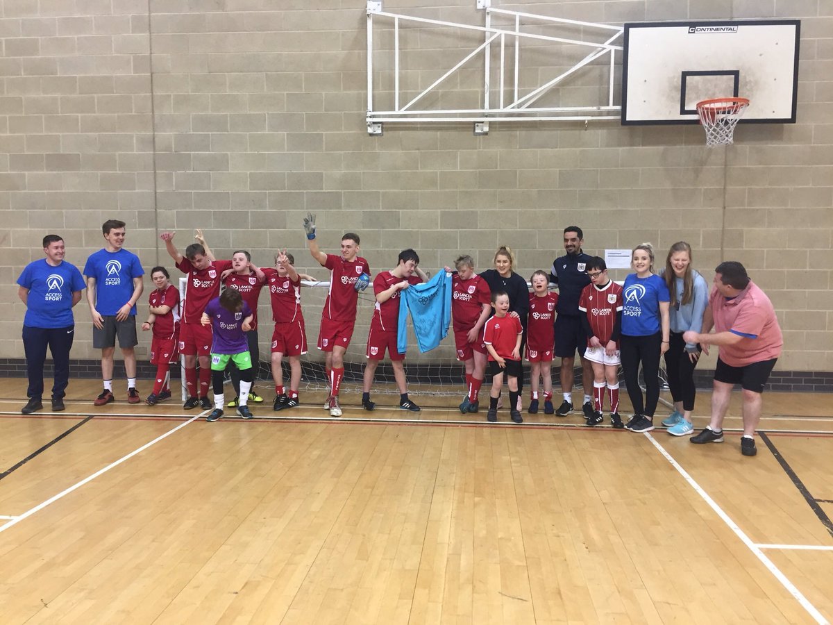 Bristol Downs Syndrome Football Club tweet media