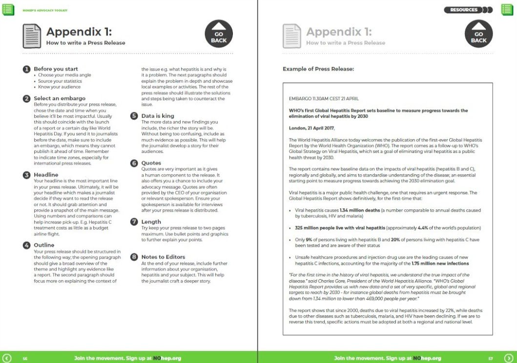 NOhep on Twitter: "Download the new NOhep Advocacy Toolkit today NOhep on Twitter: "Download the new NOhep Advocacy Toolkit today