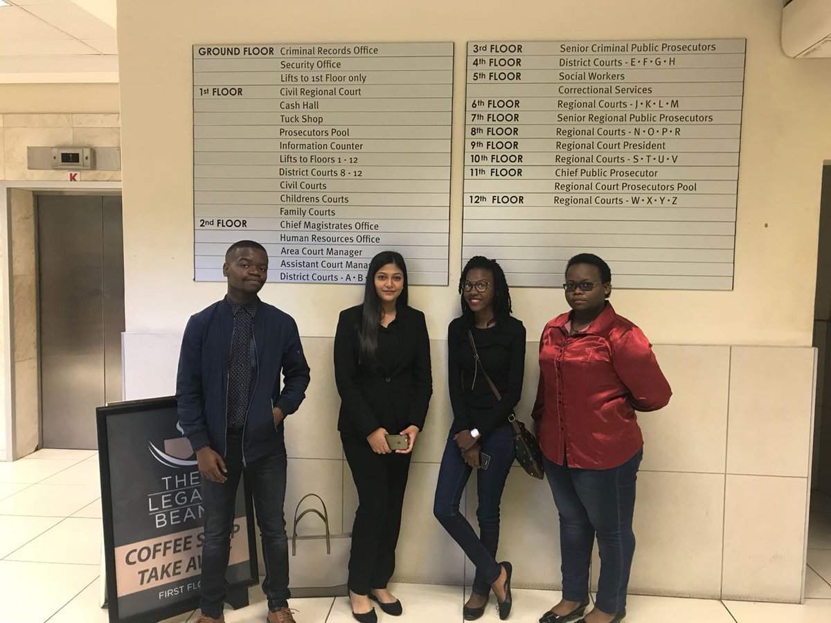 Varsity_College's tweet photo. The IIE's HCLS #VCDBN students attended the Durban Magistrates Court this morning for a tour by Geoffrey Abrahams &amp; Voreshka Gosai. The students were taken to observe a criminal trial as well as a detailed tour of the court. https://t.co/VOsjLS7QUp