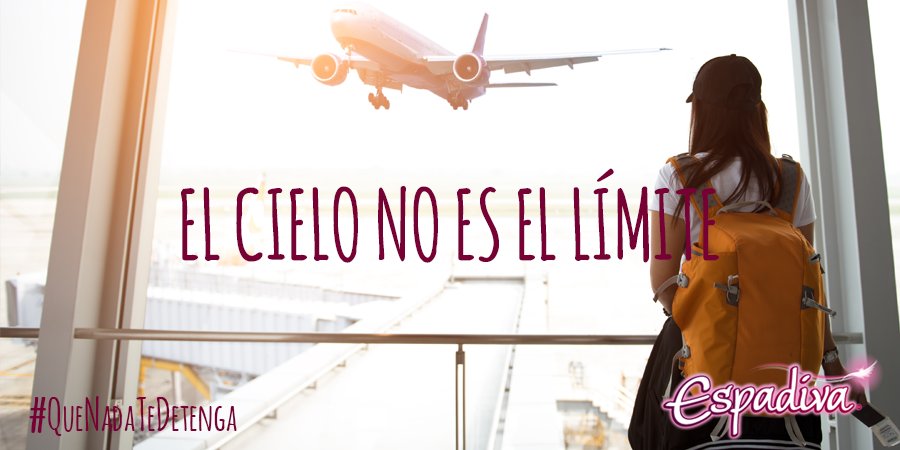 espadiva's tweet photo. Vuela muy alto. #QueNadaTeDetenga https://t.co/tElcN7nAD0