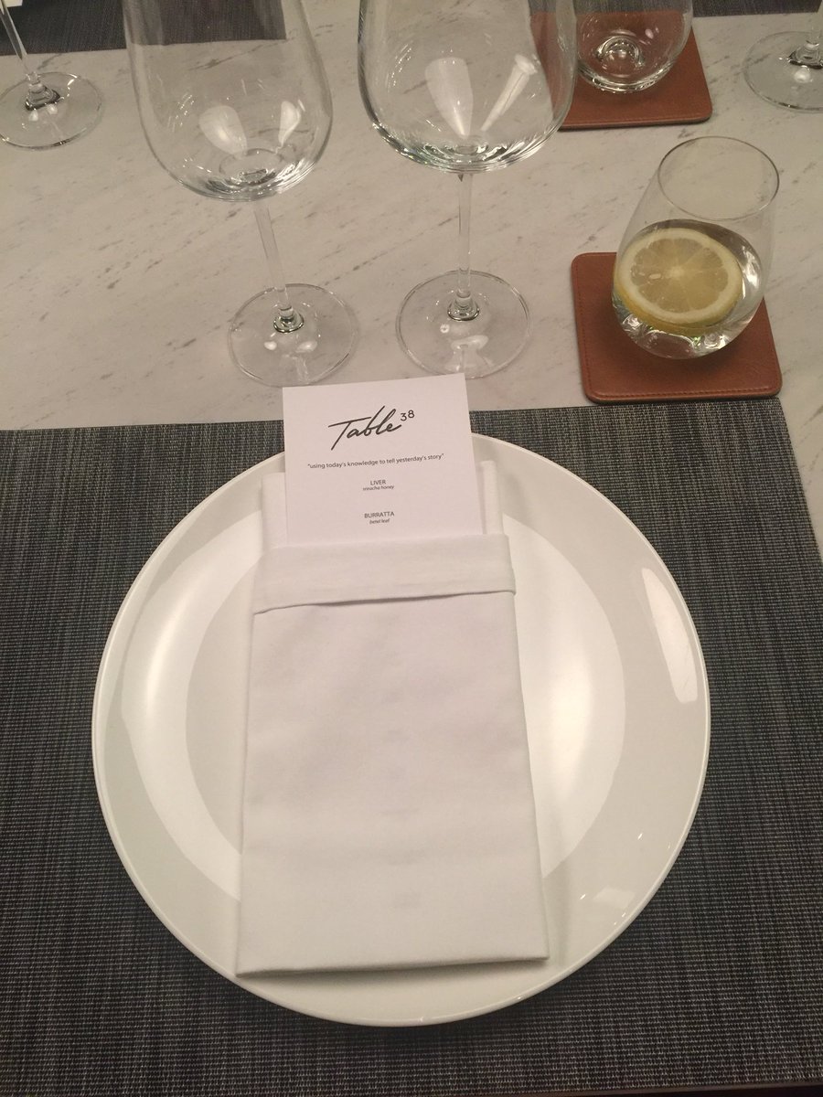 niannelynn's tweet photo. Dinner tonight is at the newest #chefstable in town. #Table38 #Bangkok https://t.co/O0D3qwHjYk