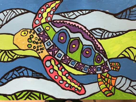 Qué chulis los cuadros que los peques han hecho con sus Teachers.
¡No os quedéis sin vuestros tickets para la rifa! #AnimalArt 
<a href="/MartaGomezHBST/">MartaGomezHBST</a>