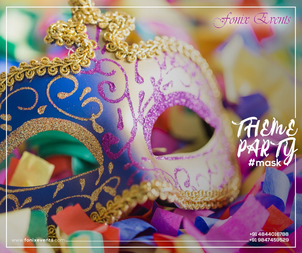 EventsFonix's tweet photo. A great way to bring crowds together at your any occasion is to share a theme like "masquerade".
https://t.co/D8c7fM5i8l
#Maskthemeparty #fonixevents #themeparties #eventplanner #masquerade #mask #event #eventplanner https://t.co/VisOlj5XUK