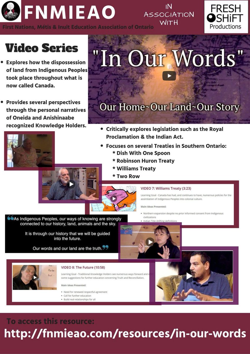 IndigenousEdGE's tweet photo. Retweeted https://t.co/5NwAOn6r0v (@FNMIEAO):

FNMIEAO is excited to announce the release of our first (of many more to come) video series “In Our Words”
https://t.co/KaO9HWDkDZ https://t.co/GLvtgT8lHy