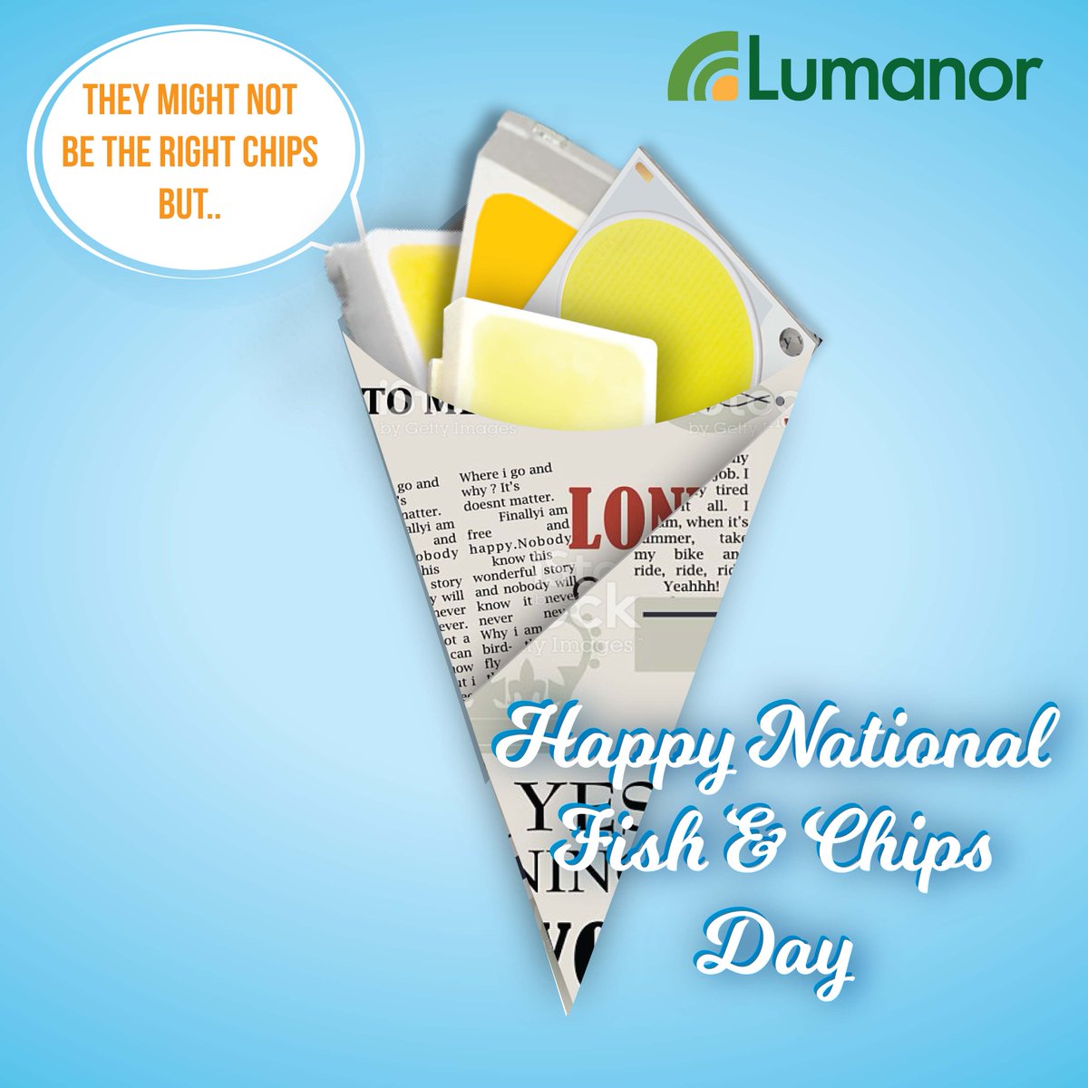 LumanorLED's tweet photo. It's Fry-day and #nationalfishandchipday!! @LumanorLED floodlight IP65 range is available with 10W, 20W, 30W, 50W or even 80W LED Chips. For more information contact sales@lumanor.com #electricians #wholesale #Friday #weekendvibes #lighting #GreenEnergy https://t.co/Yl7MReGBER