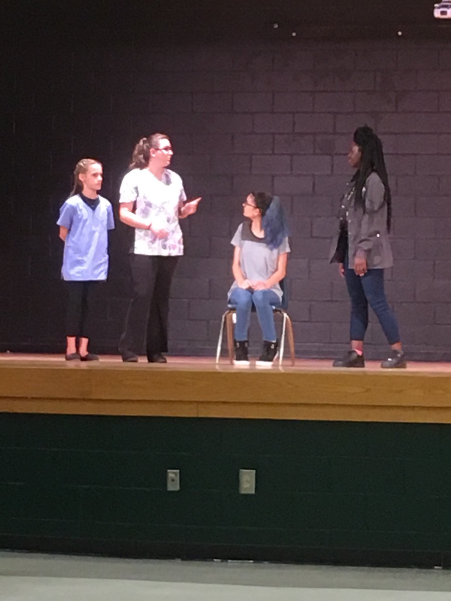 AikenMiddleSch's tweet photo. Great performance by Mrs. Finch’s theatre students! They delivered an outstanding performance of ‘Attention Detention’ today!! Very talented students! #gatorpride🐊#showcaseperformance @AikenPublicSch @AlfordOnTheGo https://t.co/rSIljFFXLf