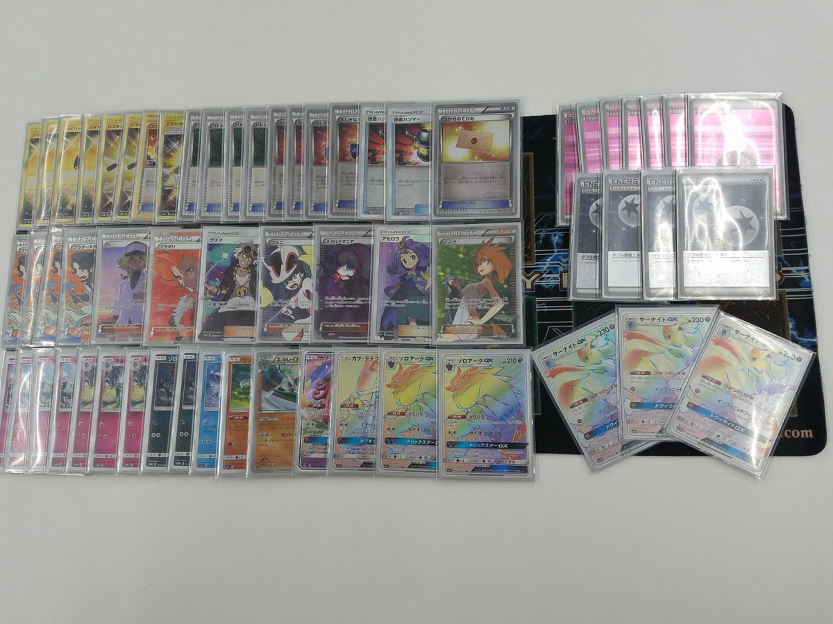 カードマックス羽曳野店 A Twitter 本日のポケカ大会優勝者イレカエル様のデッキレシピ戴きました テテフのｈｒ入荷してください というわけで彼のためにテテフのｈｒ余らせている方 当店にお願いいたします汗 最高レアリティが眩しく光る サーナイト でした