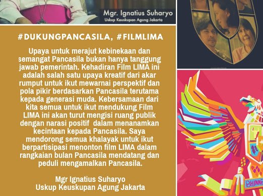 ReinOnli's tweet photo. Dukung Pancasila, upaya merajut kembali kebhinekaan yg hampir porak poranda.
Kita Indonesia
Kita Pancasila
#GenerasiLIMA https://t.co/gkAS0G2XRQ