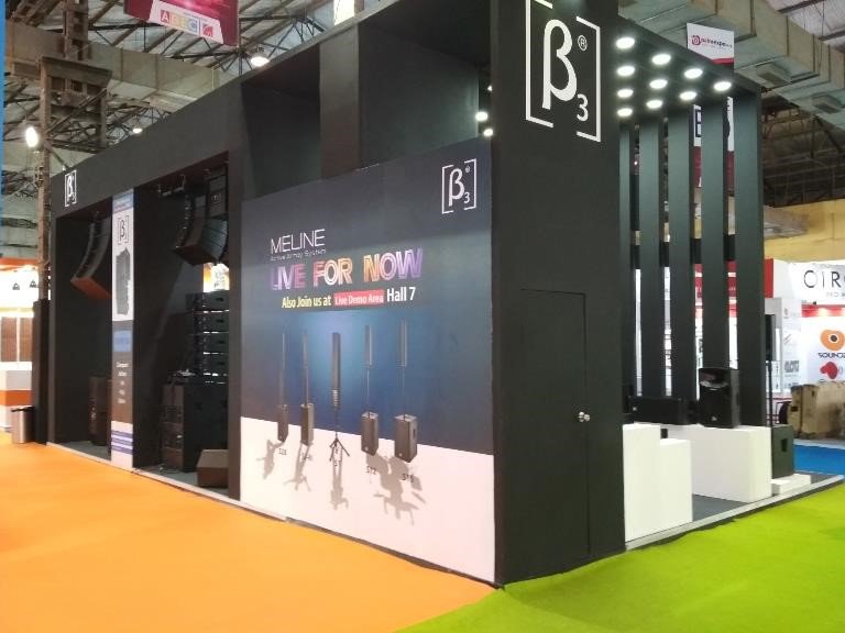 WizcraftIndia's tweet photo. Three fabulous days of experiencing India’s globally renowned pro sound and light trade fair with ‘SOUND EMPORIUM, SYNQ &amp; BETA 3 which was conceptualized and executed by us. #Wizcraft #PalmExpo2018 https://t.co/NntpVYVsxP