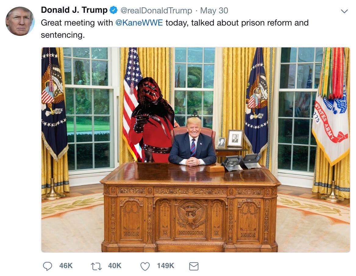 Wrestling Memes on Twitter: "So @realDonaldTrump decided to get an