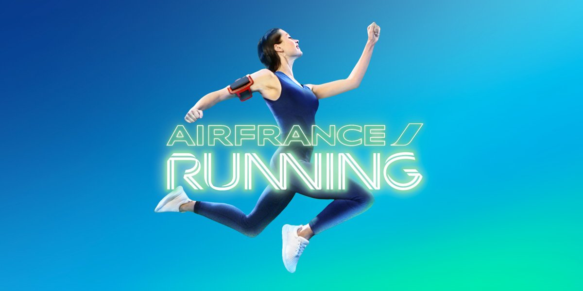 AirFranceCL's tweet photo. ¡Acepta el reto de Air France Running! Únete a la comunidad internacional de corredores apasionados y participa en nuestros retos para participar en la carrera de sus sueños. LET’S RUN! https://t.co/A24Or6QI9P https://t.co/BNbmwD1vby