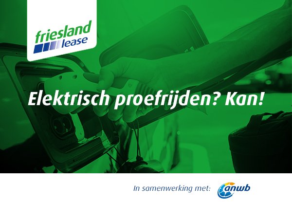 De ANWB laat leden kennismaken met elektrische rijden. De bond organiseert in juni en juli op zes plaatsen in Nederland proefritten waar leden met een elektrische auto kunnen rijden en vragen kunnen stellen. Te beginnen in Friesland!  #FrieslandLease #ANWB ow.ly/lG2b30khWtL