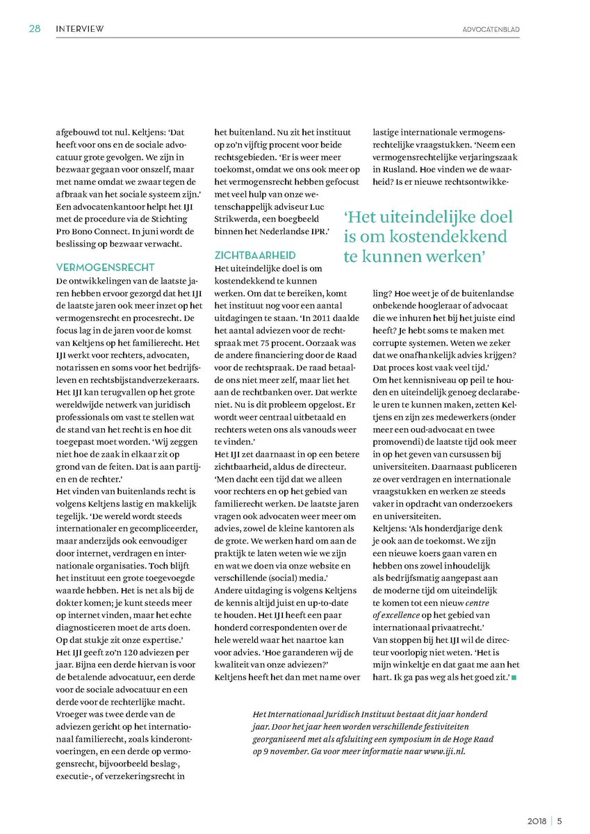 IJI1918's tweet photo. @FCMebius vandaag in @Advocatenblad:
IJI VECHT VOOR BEHOUD SUBSIDIE

https://t.co/xPKUV1q2hN

@UniLeiden @SenBLeiden @SSR_online @karinrixt @rechtstudentje @rechten050 @AdamLawSchool @RechtenStudie @RechtenNijmegen @JeroenvanRaalte @vkmenno @WillemFeenstra @FicqPartners https://t.co/UQOW1kqOPP