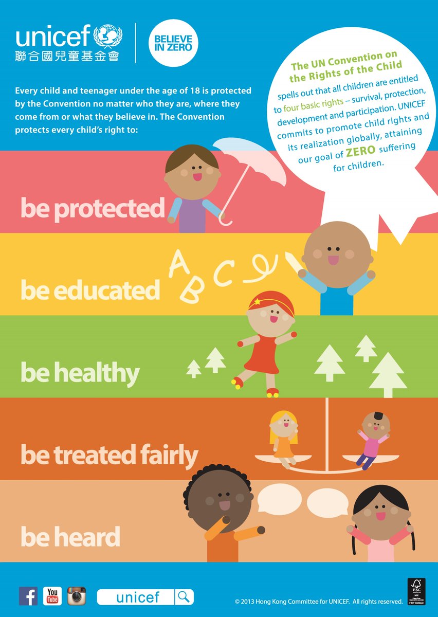 Right Practice on Twitter: #InternationalChildrensDay we thought this from @UNICEF captured the essence of the #rights and values we need to embed in our to ensure that every child