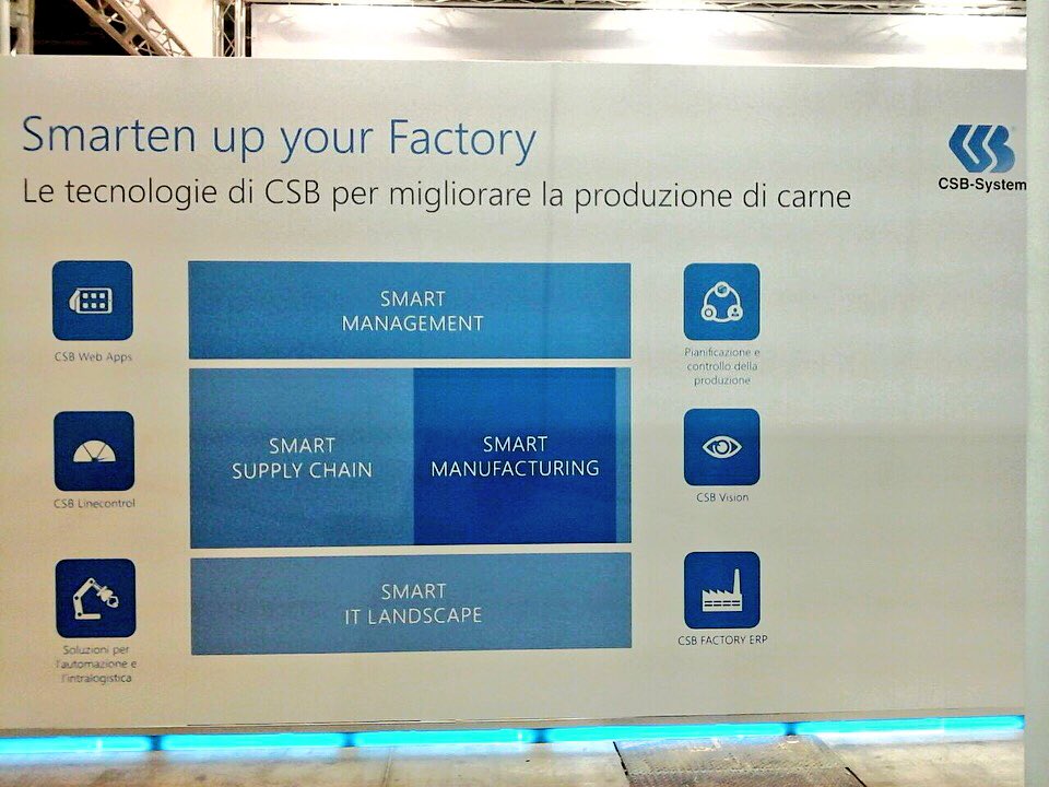 Redalimentaria's tweet photo. 4to día en #Ipackima2018
#CSBSystem presente!! #MeatTech #Plast #Print4All #IntraLogistica #MilanItalia
@ipackima2018 https://t.co/fSnIfudPoI