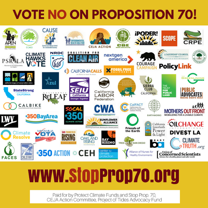 APEN4EJ's tweet photo. All your faves agree -- #Prop70 is a corporate attack on climate action and environmental justice communities. Vote to #StopProp70 on June 5th!
https://t.co/AclZopvnve https://t.co/QARFrqfWOX