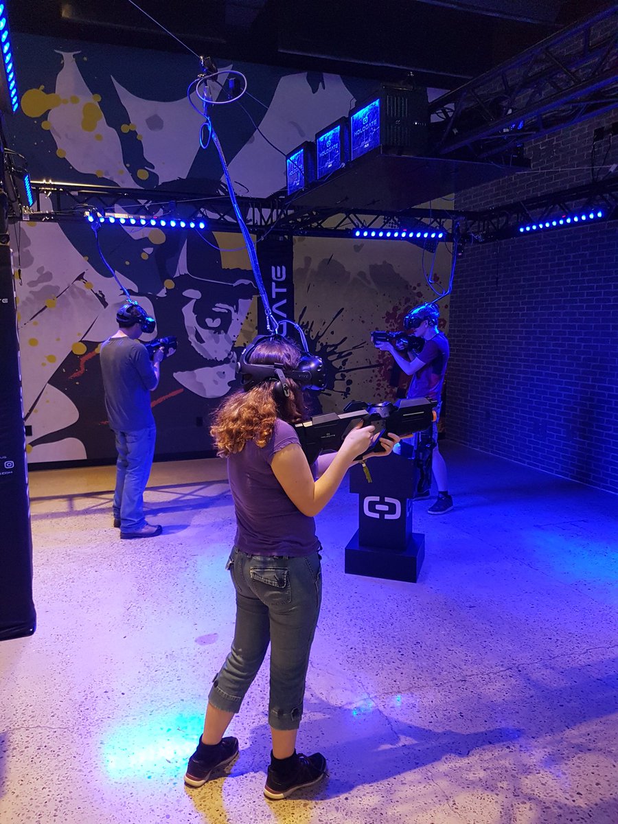 ASD field trip. VR at #recroom #autismawareness <a href="/MontcalmCougars/">Montcalm Cougars</a>