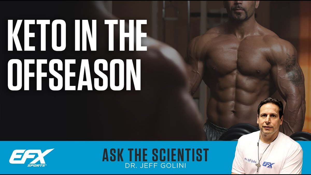 A lot of people ask about the Keto Diet, its benefits, and how to use it properly. 

Well, I have tips on how to use Keto in the offseason.

#dieting efxsports.com/2018/02/28/ask…