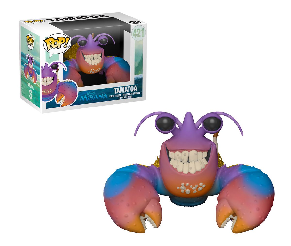Funko's tweet photo. RT &amp; follow @funko for a chance to WIN a Tamatoa Pop!
#Moana #Tamatoa https://t.co/fWqqULQlUB