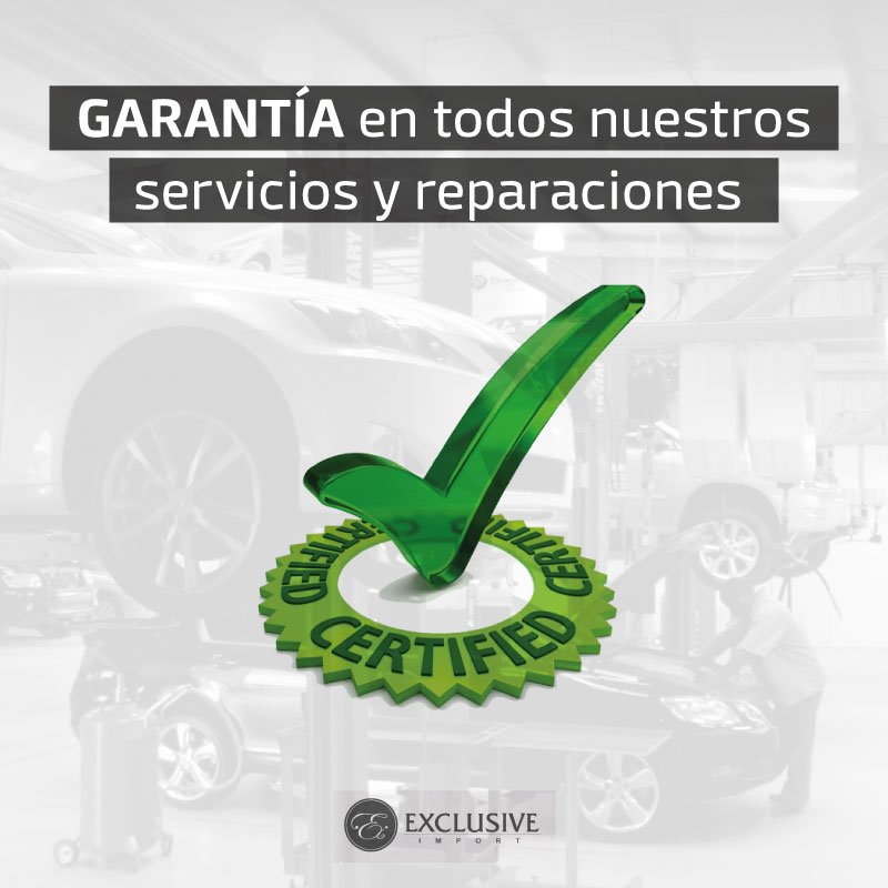 En todos nuestros mantenimientos y reparaciones, ya sean mecánicas o eléctricas, incluimos recambios originales ofreciendo, por lo tanto, la misma garantía en componentes que cualquier centro oficial. Confía tu auto a los mejores